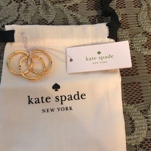Kate Spade “Full Circle” Ring Set Size-7